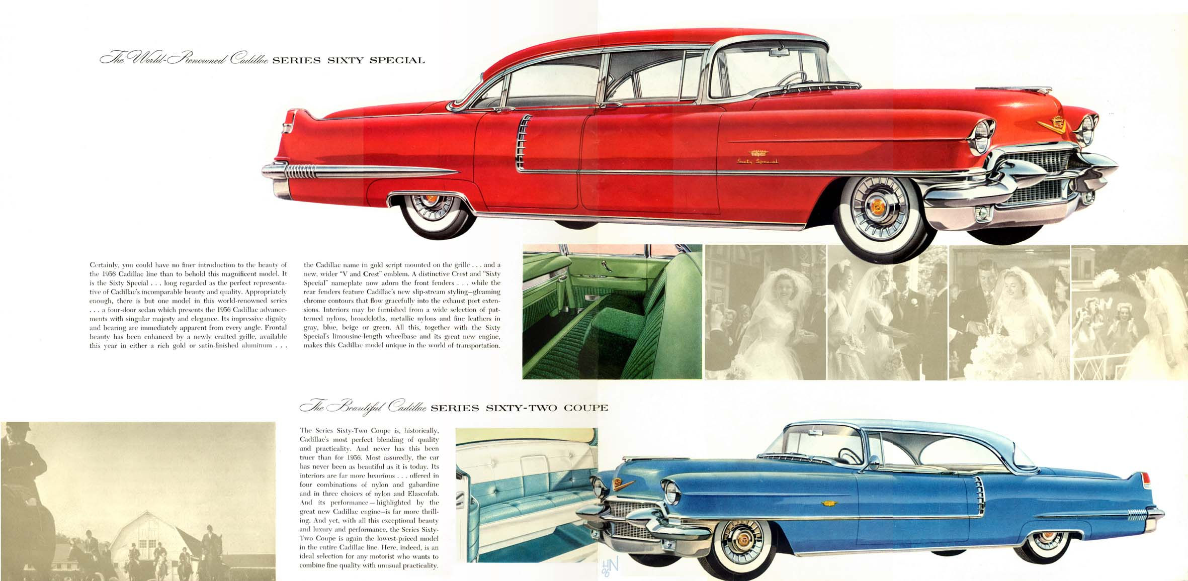 1956 Cadillac Brochure Page 2